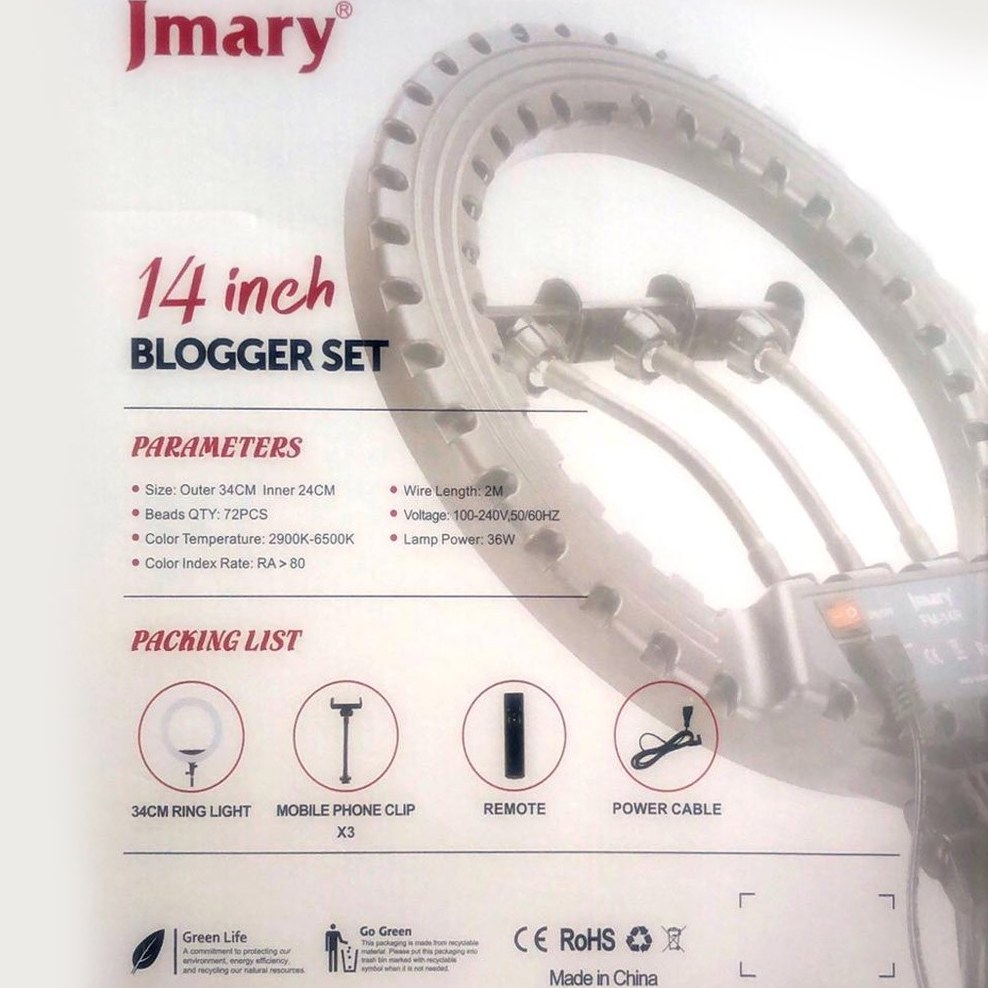 رینگ لایت Jmary FM-14R 14