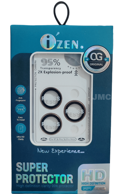 گلس محافظ لنز دوربین ایفون 16pro / 16ProMax