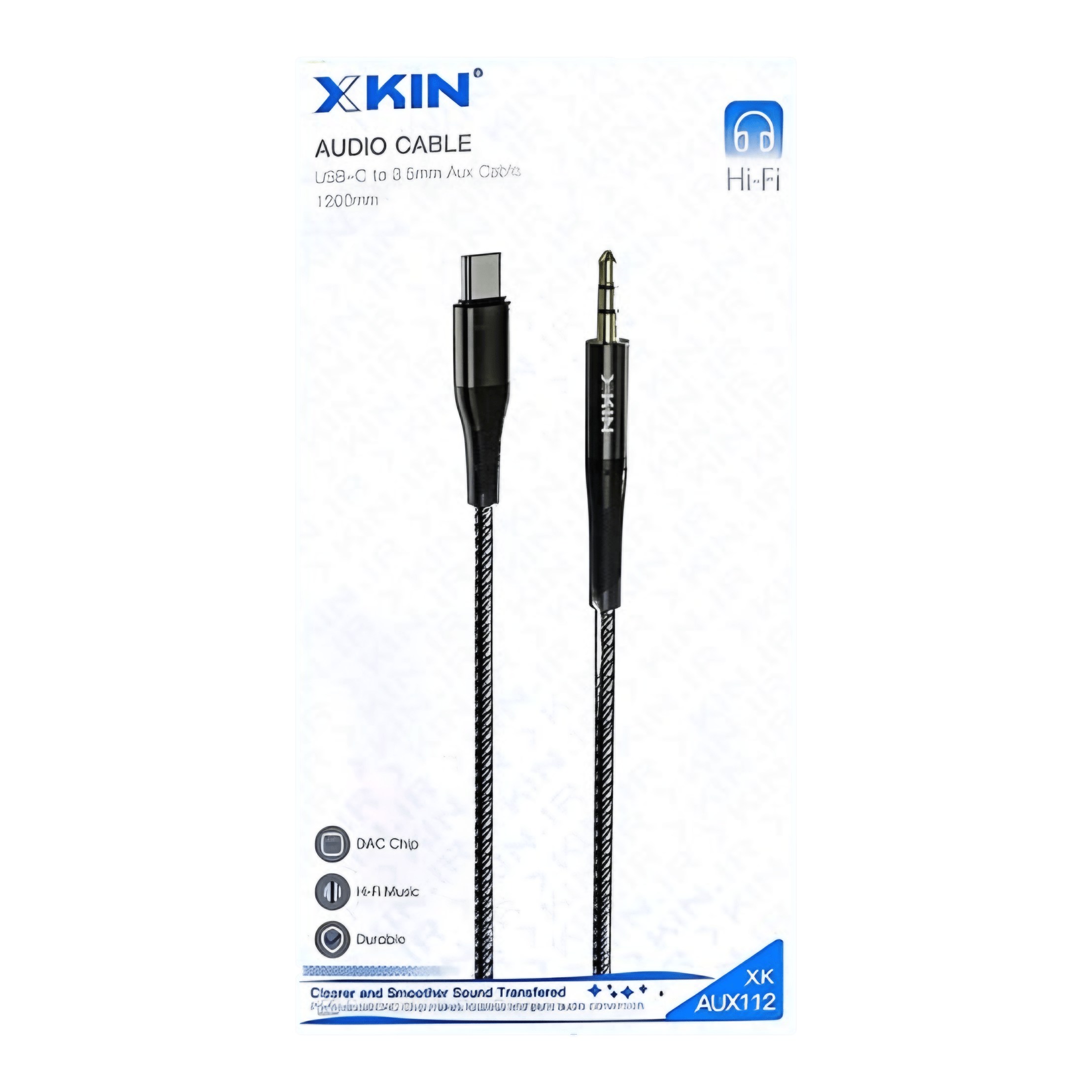 کابل تبدیل تایپ سی به AUX مدل xk-aux112