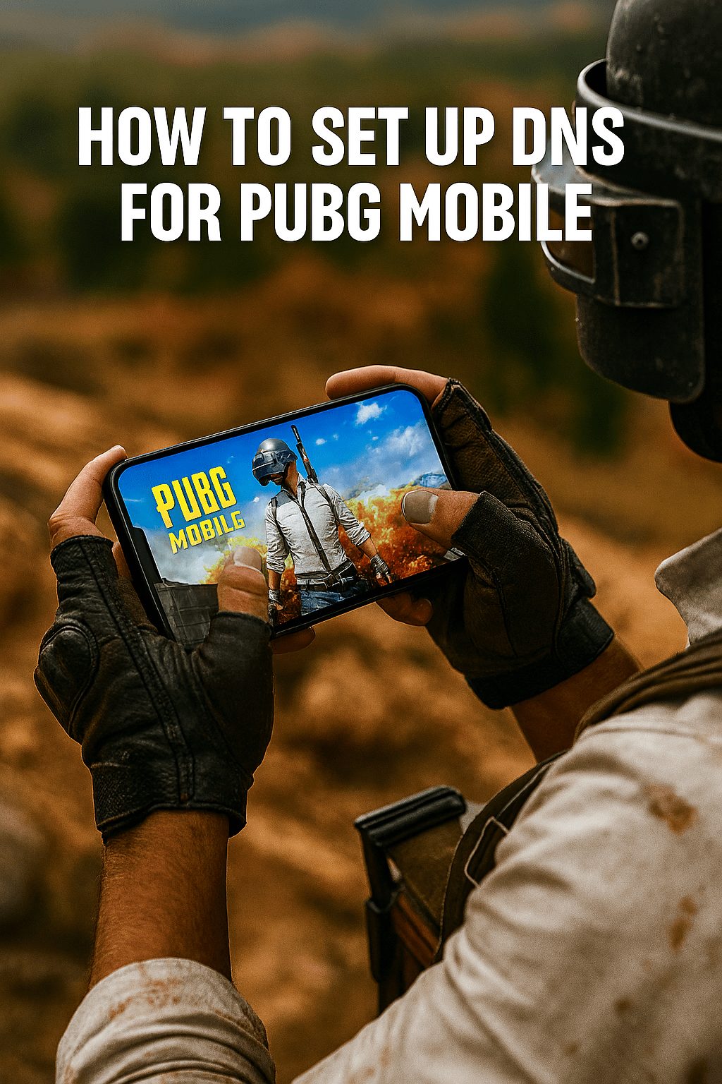 آموزش تنظیم DNS برای پابجی موبایل