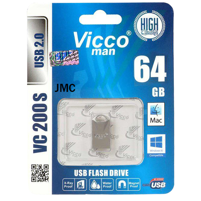 فلش مموری ویکومن مدل VC200S ظرفیت ۶۴ گیگ