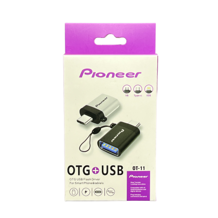 otg تبدیل تایپ سی به usb پایونیر OT-11