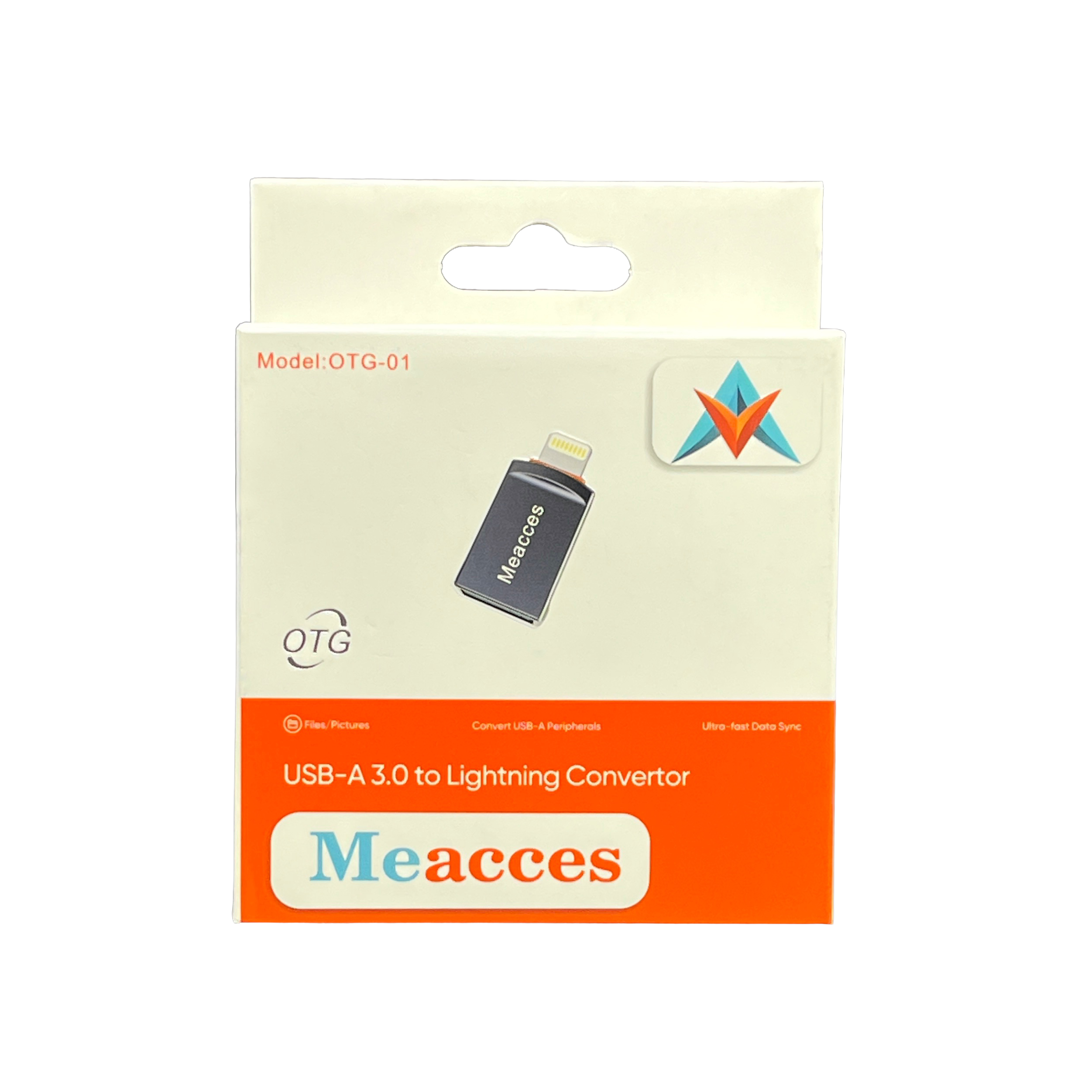 تبدیل USB-A به Lightning می اکسسOTG-01