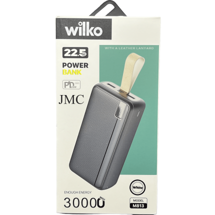 پاوربانک wilko ظرفیت 30000 مدل M813