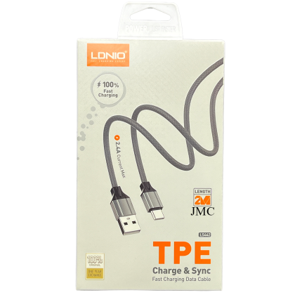 کابل لایتنینگ LDNIO مدل LS442