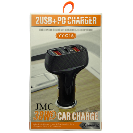 شارژر فندکی 38 وات YY-C15