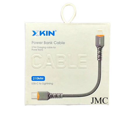 کابل پاور بانکی XKIN تایپ سی به لایتنینگ X161